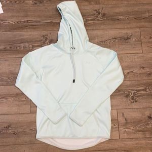 Women’s Coldgear Storm Under Armour Small Mint Green Hooded Sweatshirt